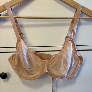 NWT Skims No Show Unlined Demi Bra 36C Mica